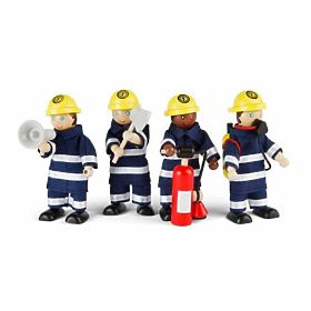 Tidlo Wooden figures of firemen
