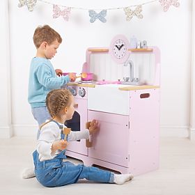 Tidlo Wooden Kitchen Country Pink