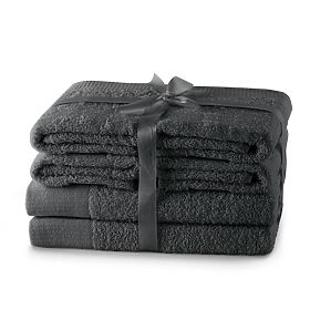 Towel AMARI - AMELIAHOME color graphite classic style 2*70x140+4*50x100 AmeliaHome