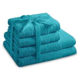 Towel AMARI - AMELIAHOME color turquoise classic style 2*70x140+2*50x100 AmeliaHome