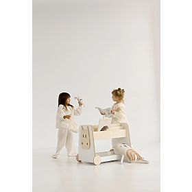 Toy Shelf with Wheels