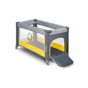 Travel cot Stefi - Yellow Lemon