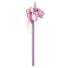 Unicorn on a Stick Lila Hobby Horse