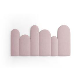 Upholstered Panels Trinity Fence – Pink