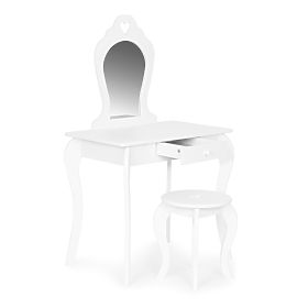 Large Children's Vanity Table with Mirror for Girls ECOTOYS, EcoToys