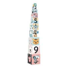 Vilac Stacking Tower of Blocks by Michelle Carlslund
