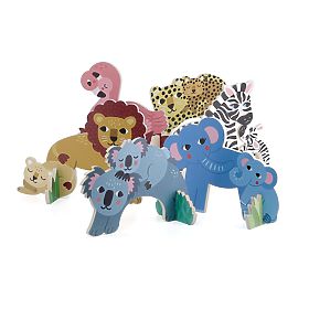 Vilac Safari Croquet Mom and Baby, Vilac