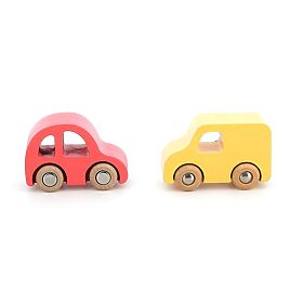 Vilac Set of 4 Wooden Cars City Vilacity
