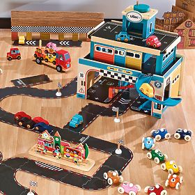 Vilac Set of 4 Wooden Cars City Vilacity