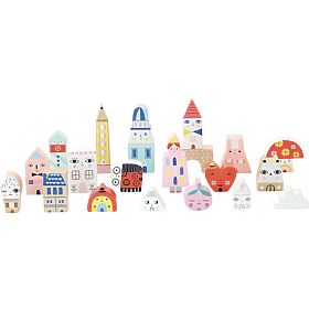 Vilac Wooden Blocks City House