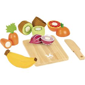 Vilac Wooden Food Fruits and Vegetables, Vilac