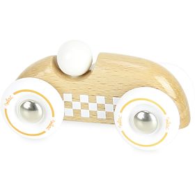 Vilac Wooden Mini Rally Car Natural, Vilac