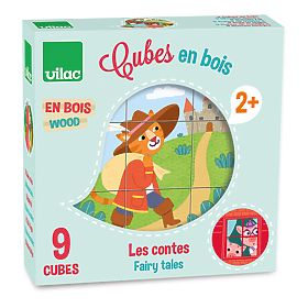 Vilac Wooden Story Blocks, Vilac