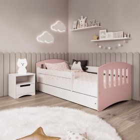 Children's bed Classic - powder pink, All Meble
