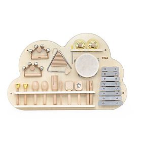 Wall Panel with Musical Instruments, Viga