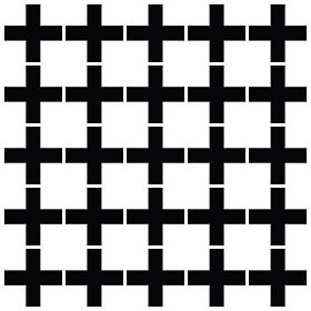 Wall Stickers - Black Crosses 25pcs