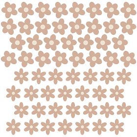 Wall Stickers - Daisies 59 pcs