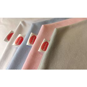 Waterproof cotton sheet - white 140 x 70 cm