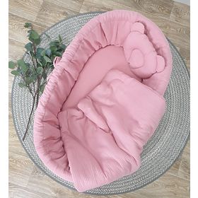 Crib Bedding Set - Pink