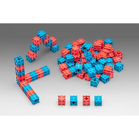 Wissner Red and Blue Blocks 100 pcs