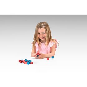Wissner Red and Blue Blocks 100 pcs