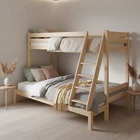 Wooden Bunk Bed 90/140x200 cm - Pine