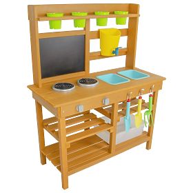 Wooden Garden Kitchen