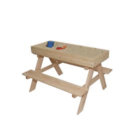 Wooden garden set