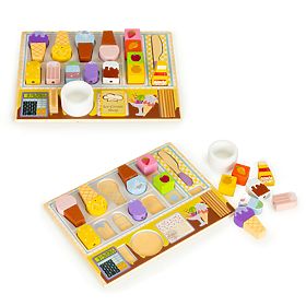 Wooden Ice Cream Shop Set for Kids ECOTOYS