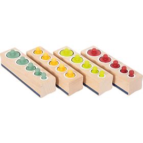 Wooden insert weights