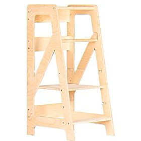 Wooden Learning Tower NTS - Natural, Ourbaby®