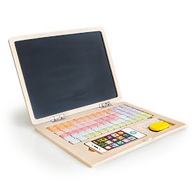 Wooden magnetic notebook