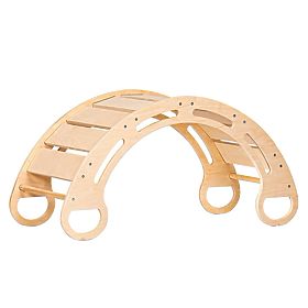 Wooden Montessori Swing - Natural Color