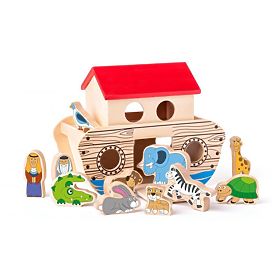 Wooden Toy Noah's Ark