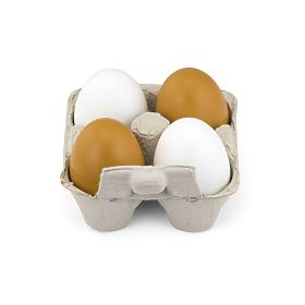 Wooden XL Eggs in a Box