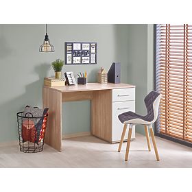 Writing Desk LIMA B-1 - Sonoma Oak / White, Halmar