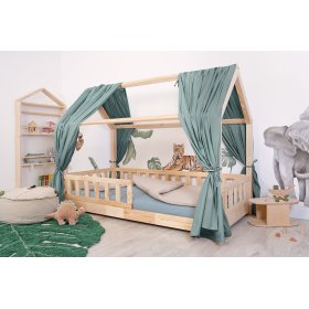 Canopy for the house bed Tea - green, TOLO